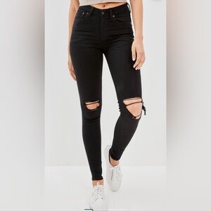 Women’s American Eagle Curvy Highest Rise Jeggings size 10 Long